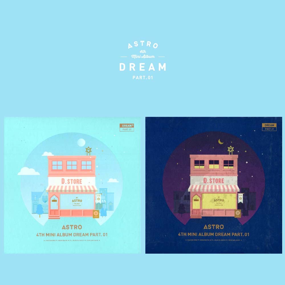 Astro – Dream Part 01 (อัลบั้มจิ๋ว 4 พร้อมโฟโต้การ์ด 3 ใบ)