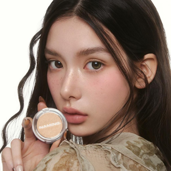 NAMING ปากกาเน้นข้อความอบปุย FRENESS 3.8g Face Highlighter แต่งหน้าเกาหลีแต่งหน้าทุกวัน 1 ชิ้น