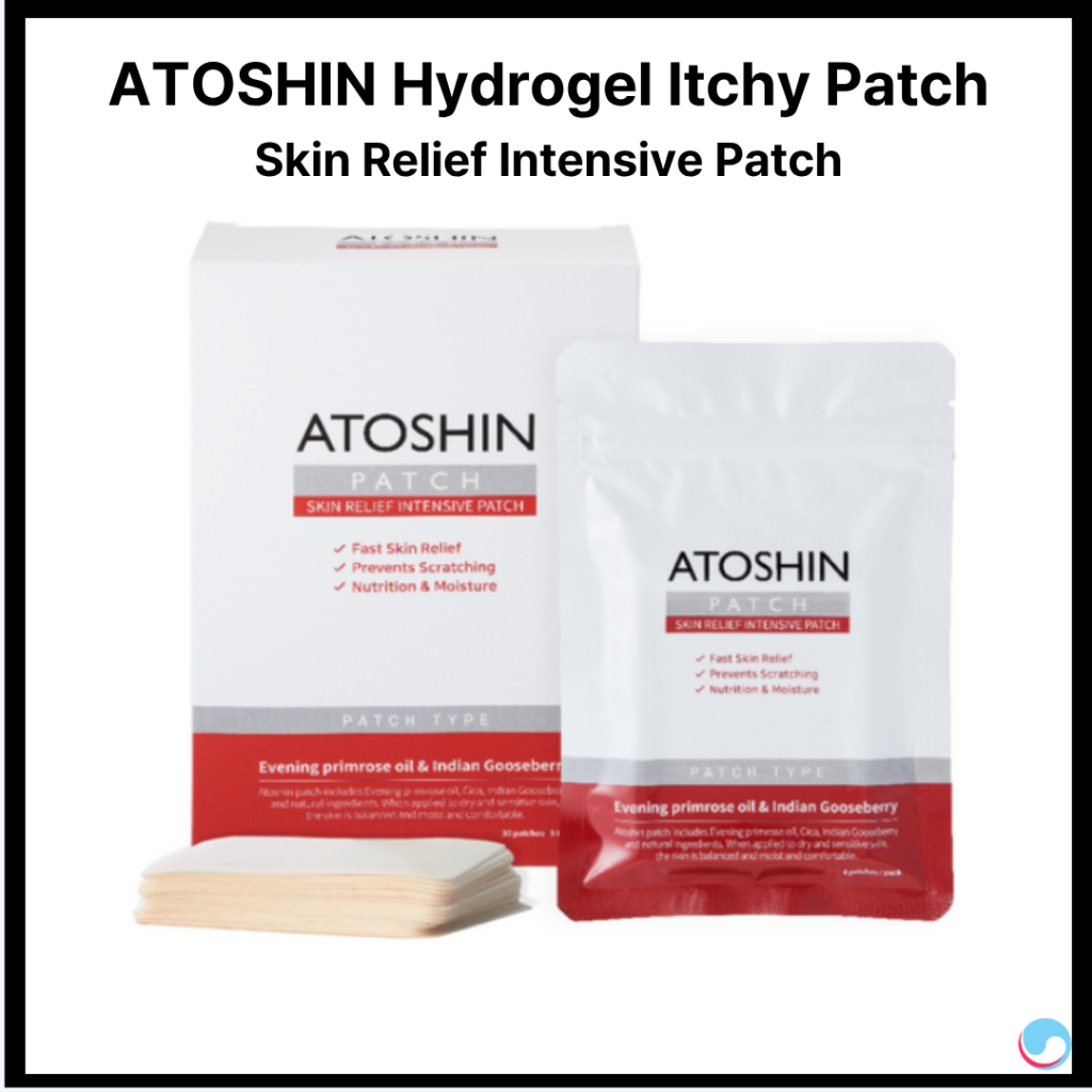 [ATOSHIN] Hydrogel Itchy Patch 30 แผ่น Skin Relief Intensive Patch