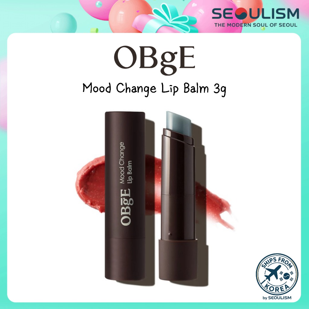 [OBgE] Mood Change Lip Balm 3g | ลิปแคร์ให้ความชุ่มชื้น | เคบิวตี้ของแท้ | ส่งจากเกาหลี