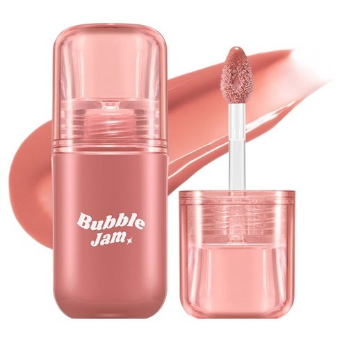 IPKN BUBBLE JAM GLOSS – DEWY GLASS SHINE HYDRATING LIP PLAMPER WITH SMOOTH CUSHION FINISH 4.5g