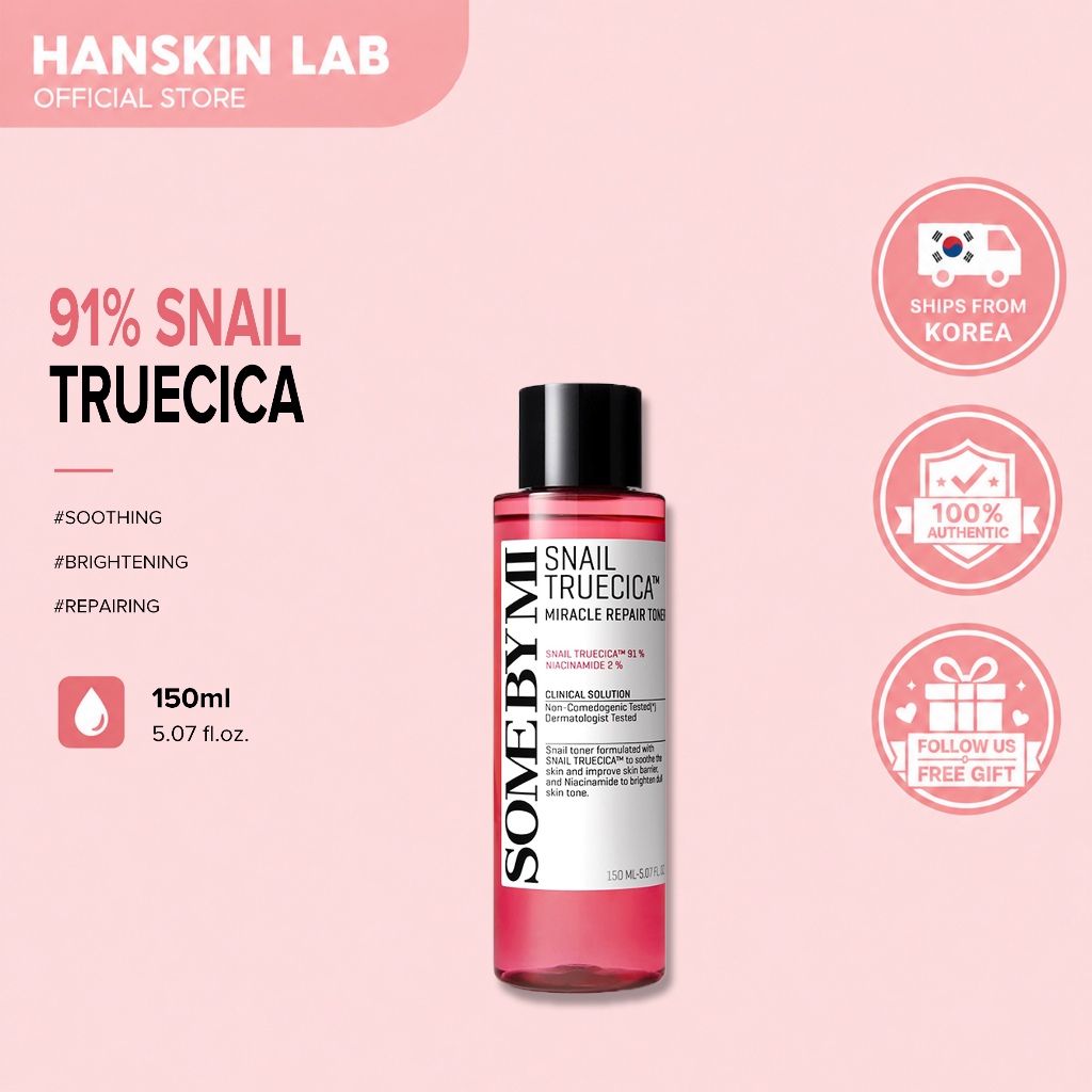 [SOME BY MI] Snail Truecica Miracle Repair Toner 150ml / Snail Mucin / Sensitive Skin Care