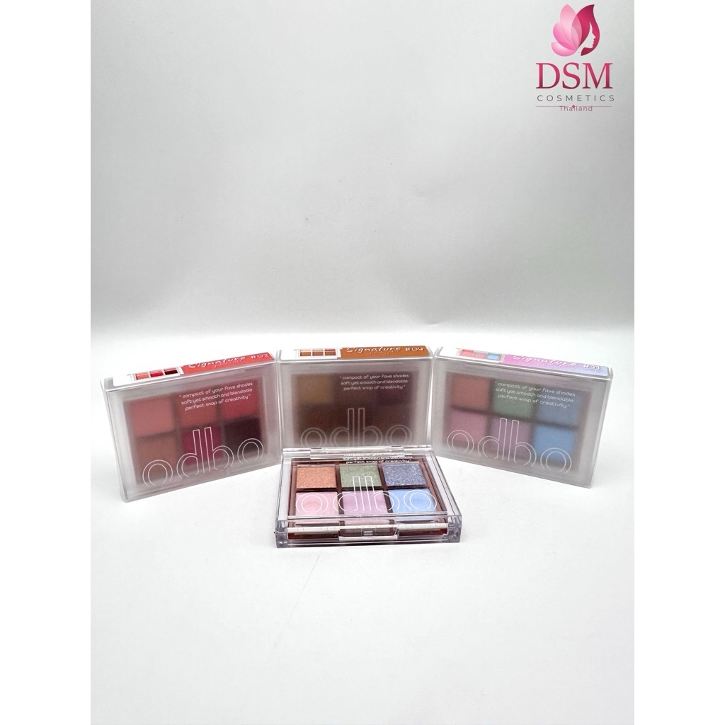 พาเลทท์ตา Odbo Signature Eyeshabow
