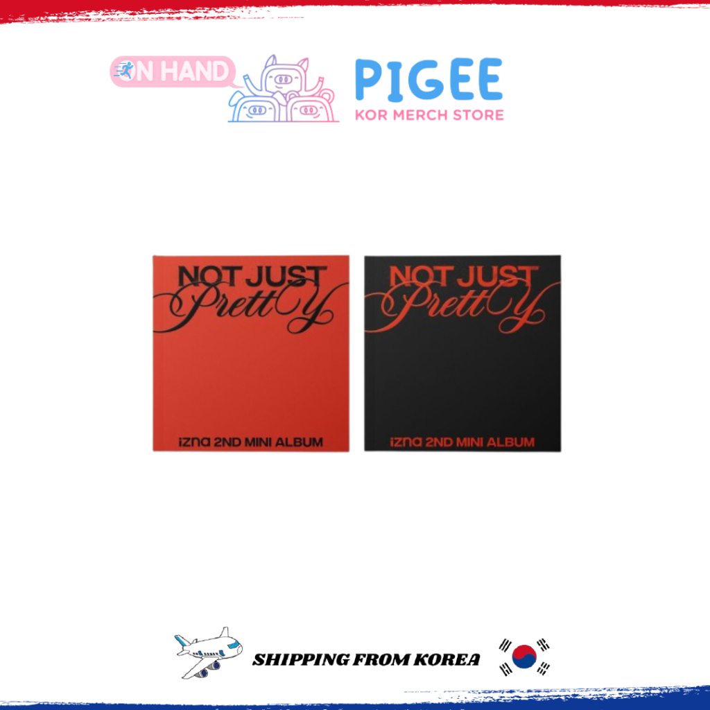 IZNA - [ NOT JUST PRETTY ] 2ND MINI ALBUM (PHOTOBOOK Ver.)
