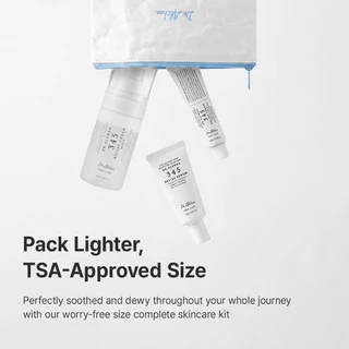 Dr.Althea 345 Travel KIT | Soothing & Hydration Care | Carry-On Approved | 345 Relief Cream Mist / Serum / Cream