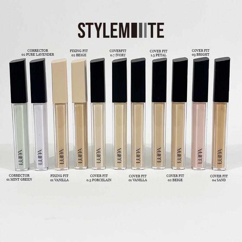 [LUNA] Long Lasting Tip Concealer Cover Fit / Fixing Fit / Corrector / Collection