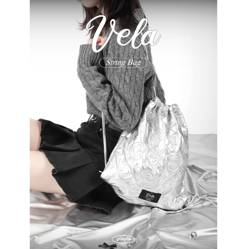 [PLEPLE] Vela String Bag / BackPack / Daily Bag