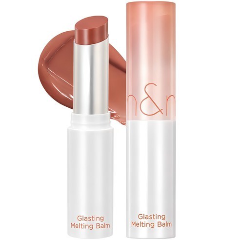 Rom&nd Glasting Melting Balm | ลิปบาล์มวีแกน | กลาส ชายน์ กลอสซี่ บาล์ม 3.5ก | 05 ทรายนูกัต · 06 Kay