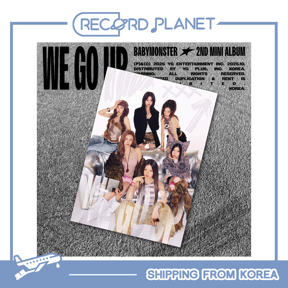 BABYMONSTER - 2nd MINI ALBUM [WE GO UP] POSTCARD Ver.