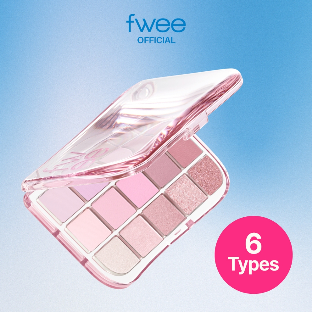 fwee More Mood Eyeshadow Palette  – 6 เฉดสี / 12g