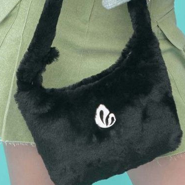 LOTSEYOU Jennie Hobo Bag Casual Daily Hobo Bag สีดํา 5843215