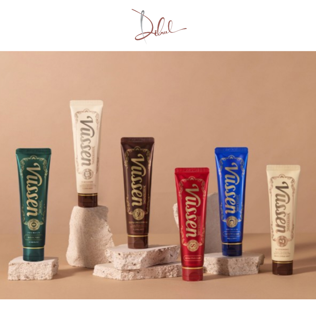 Vussen Premium Whitening & Care Toothpaste Collection