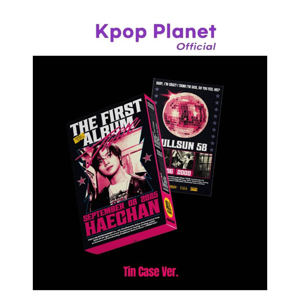 [Tin Case ver.] NCT HAECHAN - 1st Album [TASTE]