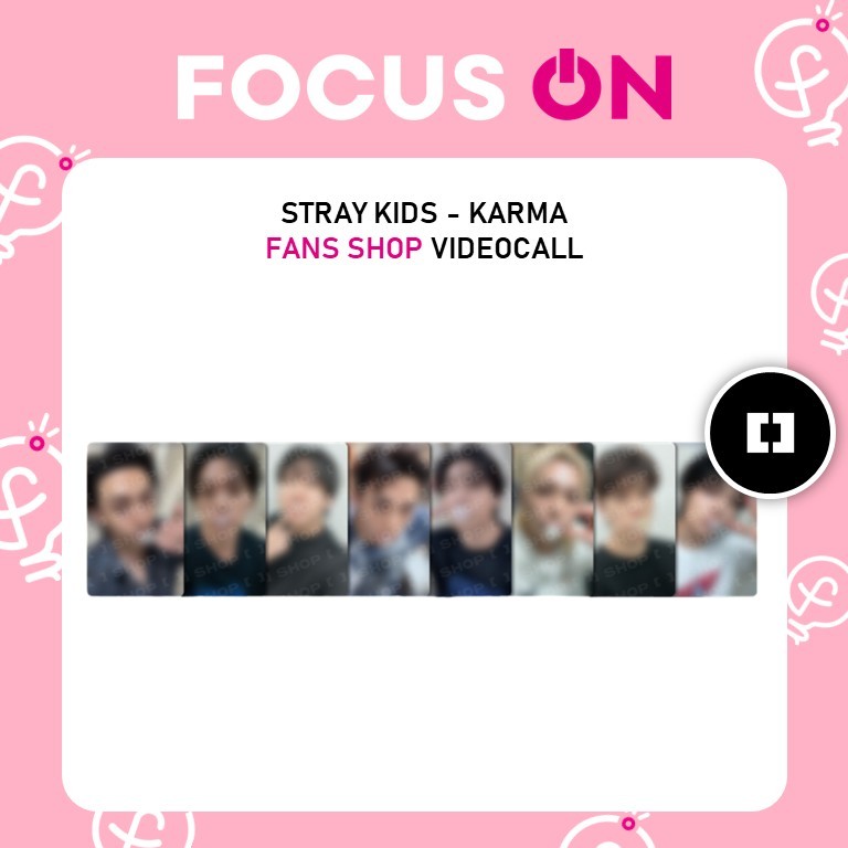 STRAYKIDS VIDEOCALL FANS SHOP KARMA PHOTOCARD