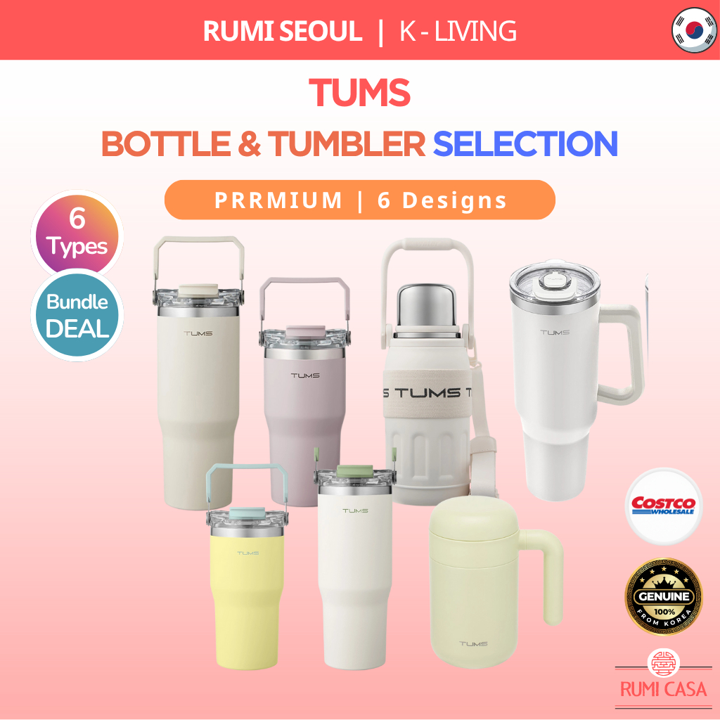 [TUMS] Bottle & Tumbler Selecion | 6 แบบ | คอสโก้ เกาหลีแท้