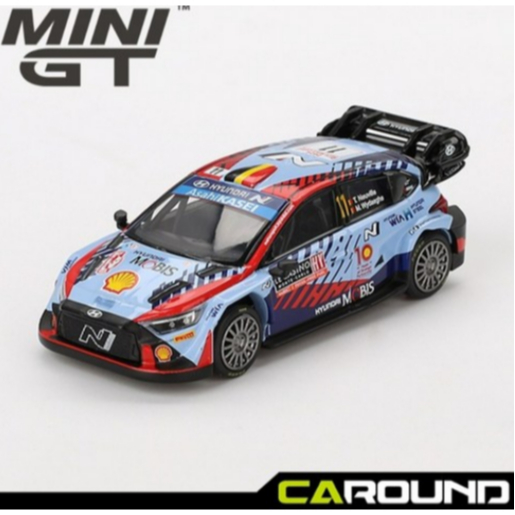 [MiniGT] 1:64 Hyundai i20 N Rally1 Hybrid No.11 – 2024 Monte Carlo Rally Winner
