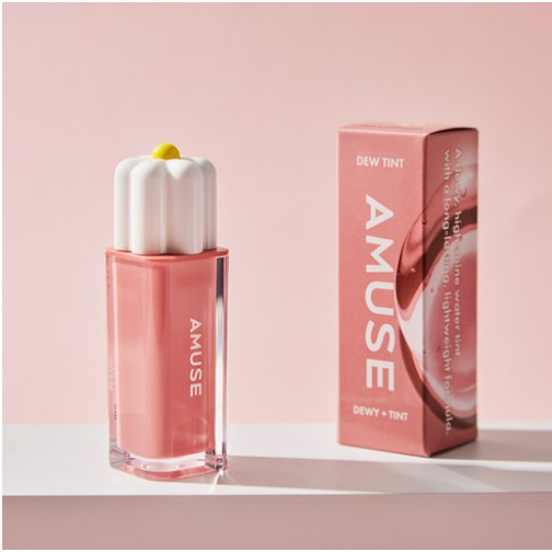 AMUSE Dew Tint 13 Dew Boksoonga 4g 1 ชิ้น K-Beauty Daily Hydrating Water Lip แต่งหน้า