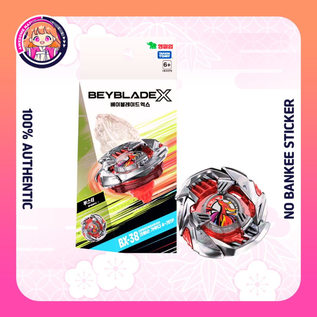 [TAKARA TOMY]BEYBLADE X BOOSTER BX-38 CRIMSON GARUDA 4-70TP