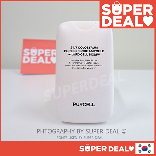 Purcell Mist 24/7 COLOSTRUM PORE DEFENSE AMPOULE พร้อม Pixcell Biom 55ml