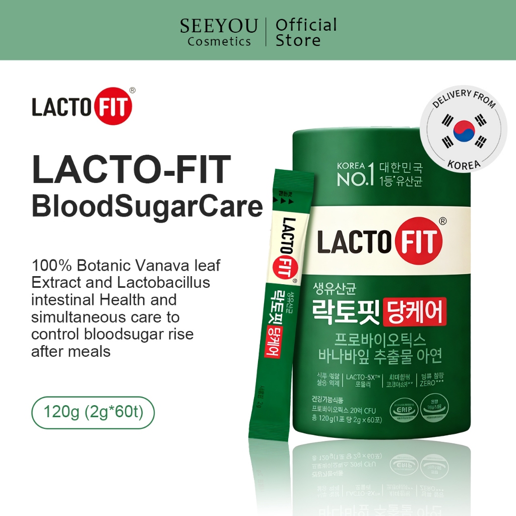 [Lacto-Fit] Probiotic Blood Sugar Care 2g*60 แท่ง