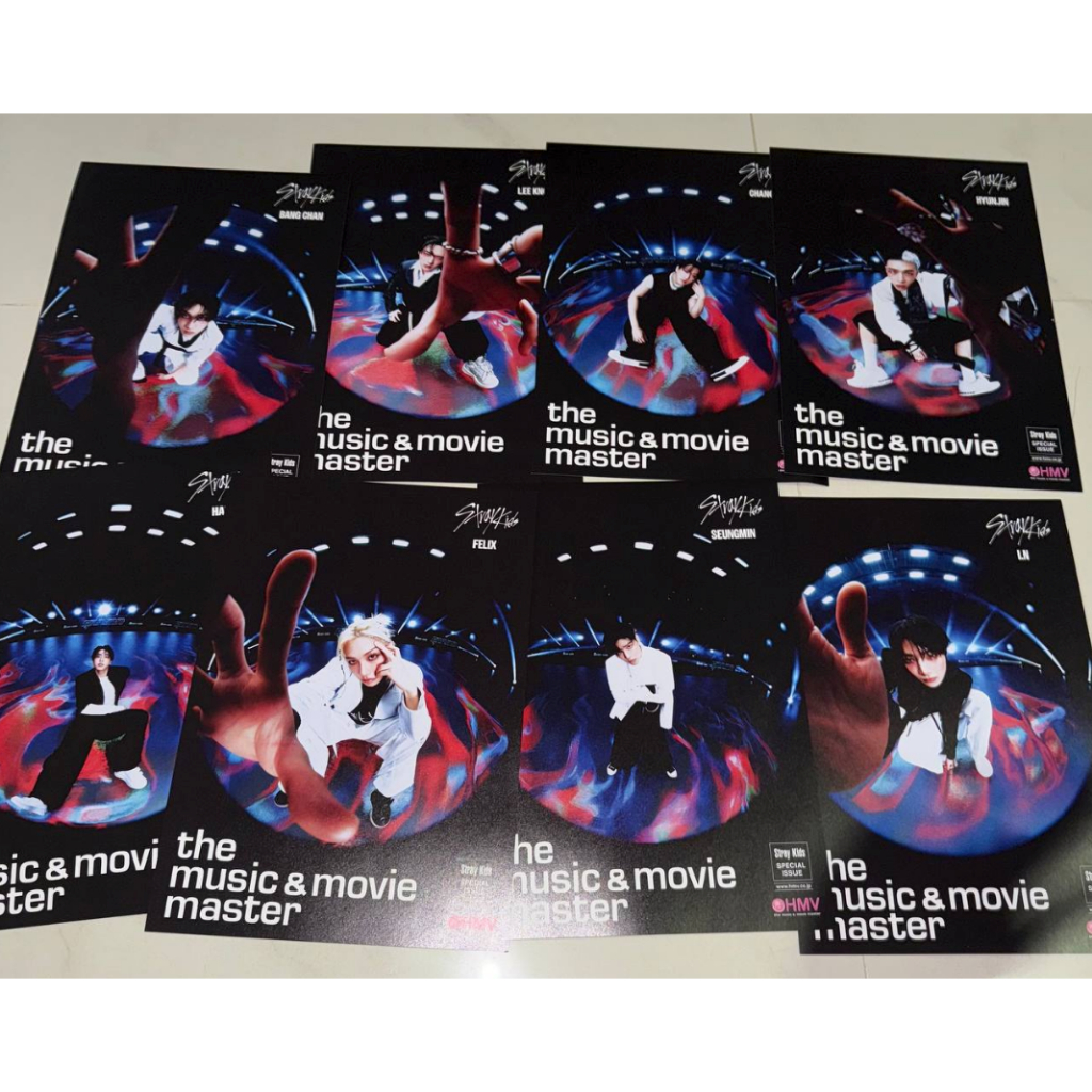[ Stray Kids ] Karma HMV Japan Flyer OT8