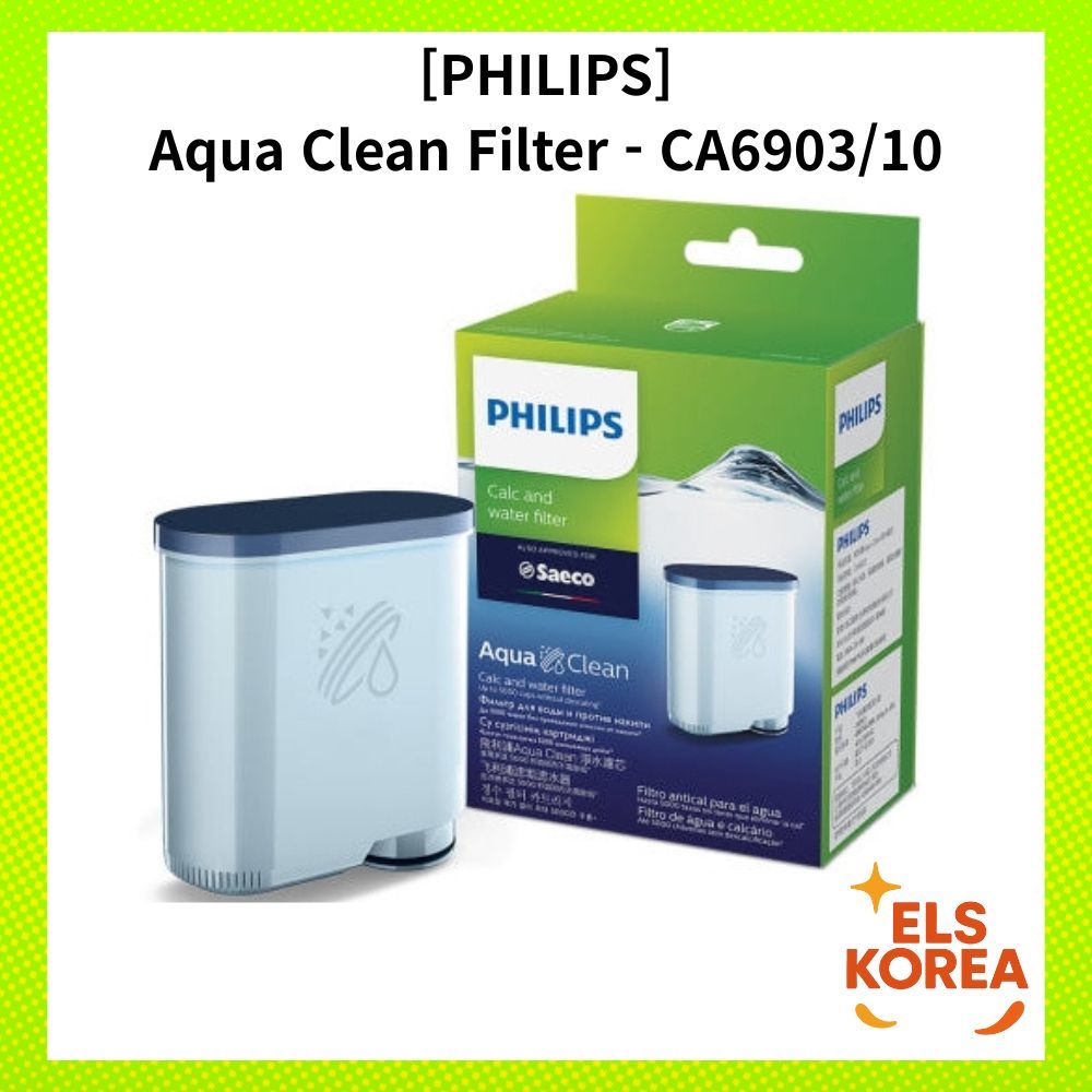 PHILIPS Aqua Clean Filter CA6903 - AquaClean Calc และเครื่องกรองน้ํา/กรองแท้สําหรับเครื่องชงกาแฟ Phi