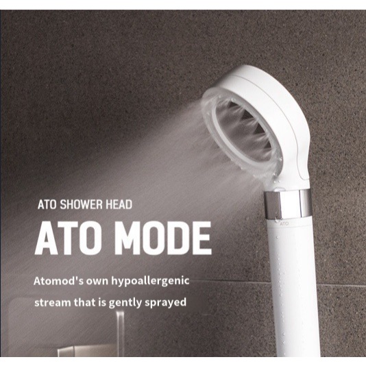 [Dr.Piel] ATO หัวฝักบัวกรอง – Dual Mode (ATO / Rain) | การกําจัดคลอรีน / ให้ความชุ่มชื้น / ผิวแพ้ง่า