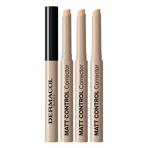 Dermacol Matt Control Corrector คอนซีลเลอร์ 0.9g คอนซีลเลอร์แบบแท่ง Dark Circle Coverage Blemish Cov