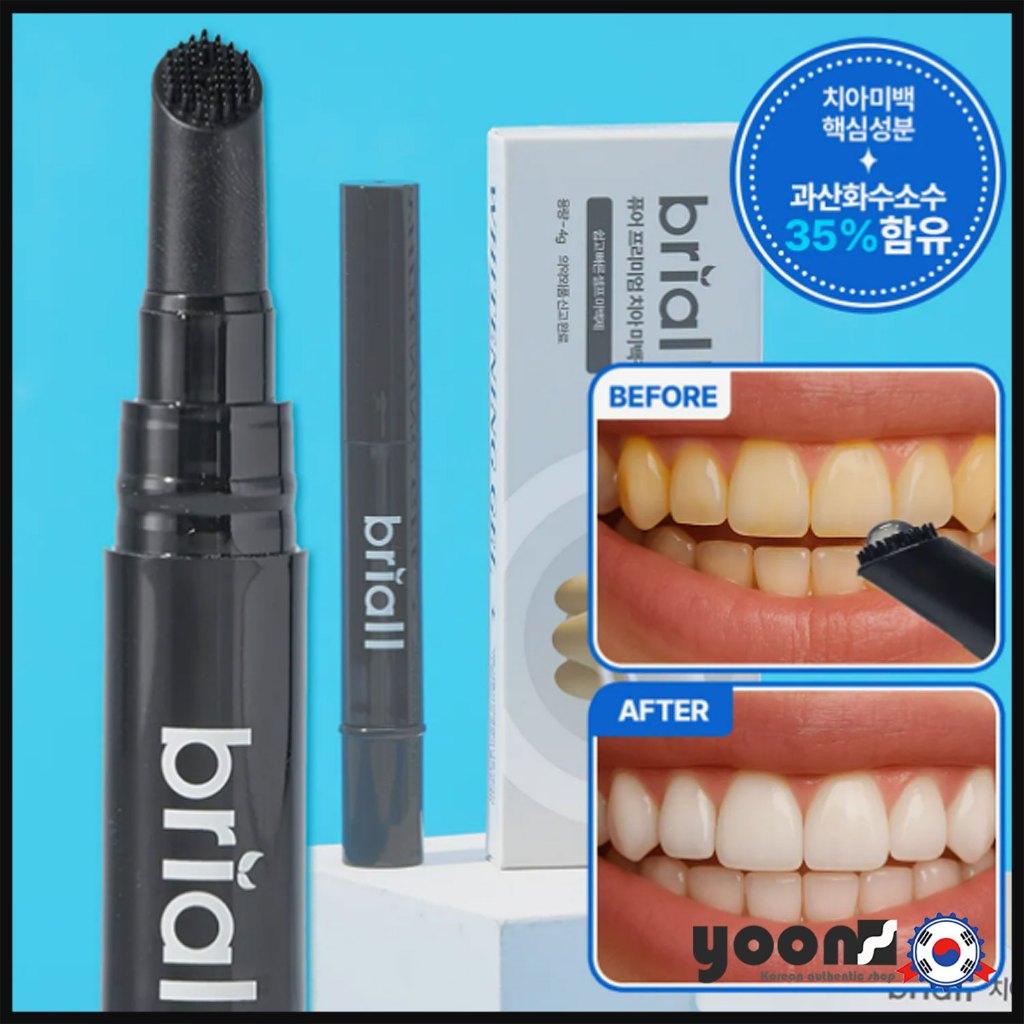 [briall] [2-Week Use] Self-Teeth Whitening Gel 4g_จากเกาหลี