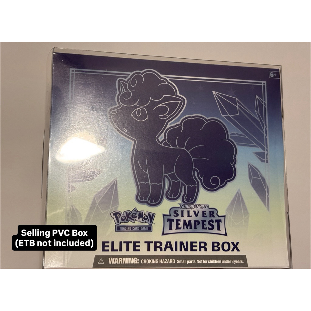 [1 ชิ้น] กล่องป้องกัน PVC สําหรับ Pokemon ETB