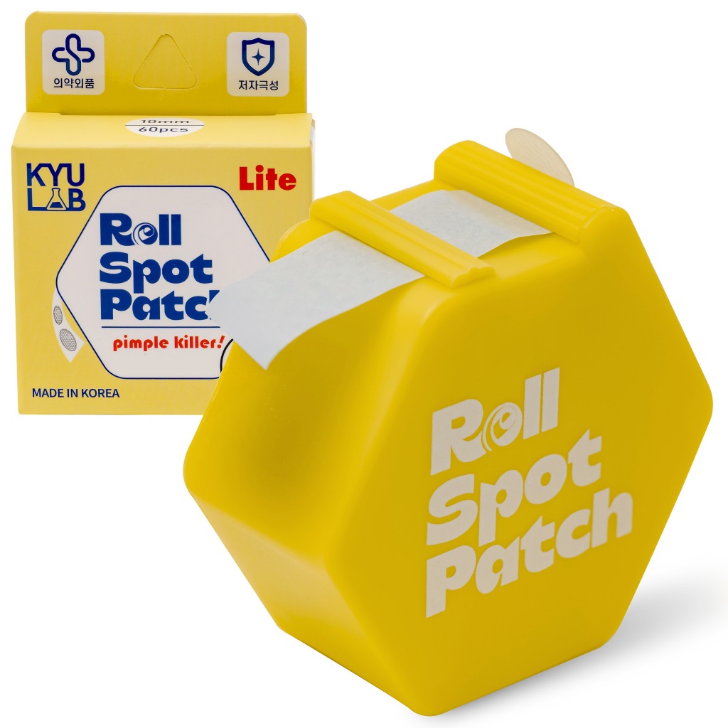 [KYU LAB] แผ่นแปะสิว Roll Spot Patch 10mm / 60pcs