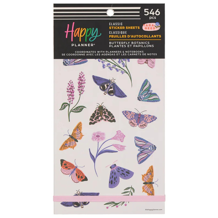 สติ๊กเกอร์ Butterfly Botanics Value Pack