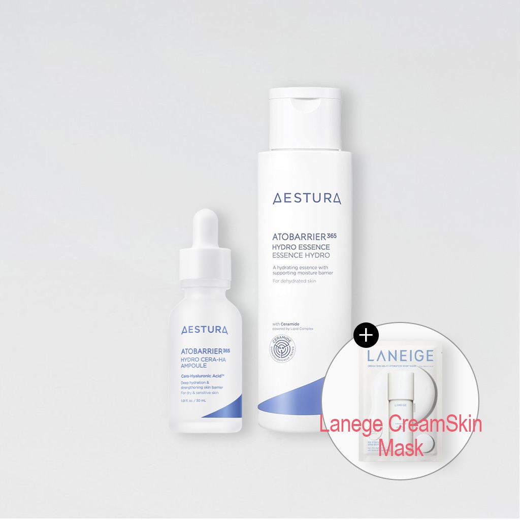 Boxpacking [AESTURA] Atobrier 365 Hydro Cera-Ha Ampoule 30ml จากเกาหลี