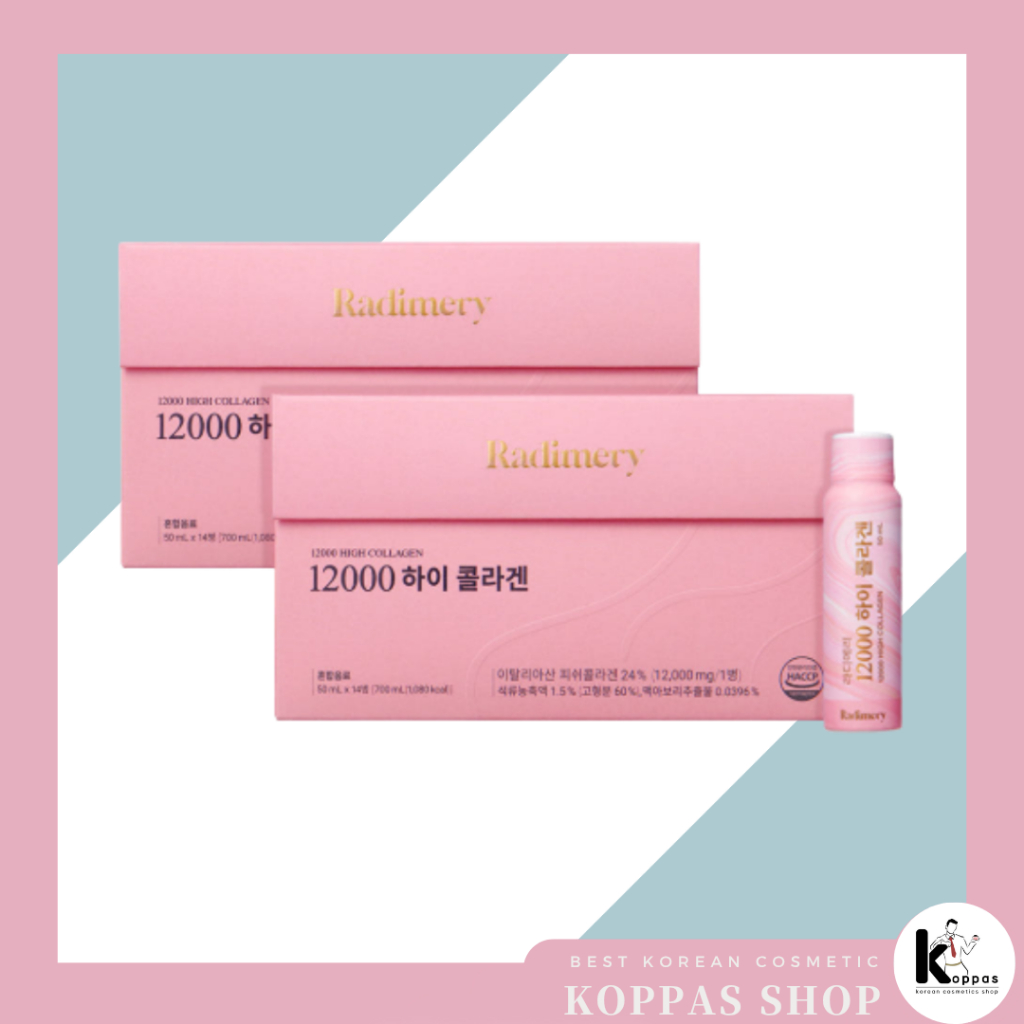 [Radimery] 12000 High Collagen, 50mlx14pcs (1set/2set) / คอลลาเจนเกาหลี
