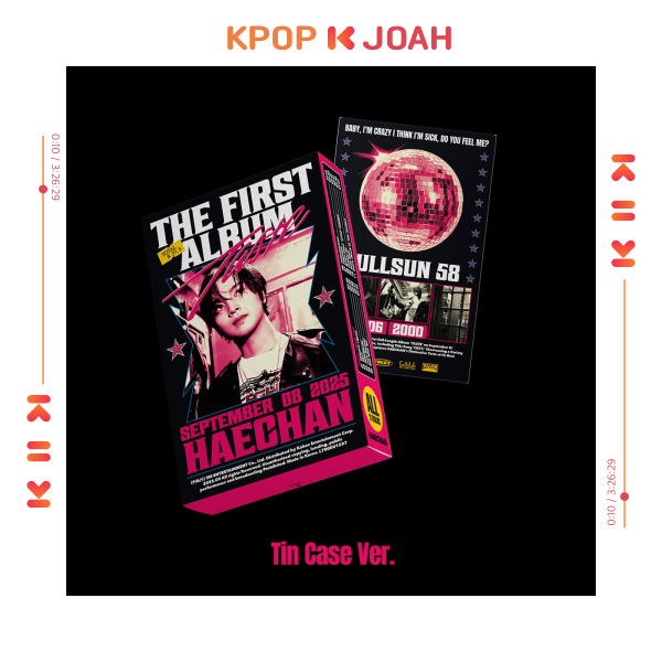 (Tin Case ver.) HAECHAN (NCT) [TASTE] 1st ALBUM (9th Sep.2025)