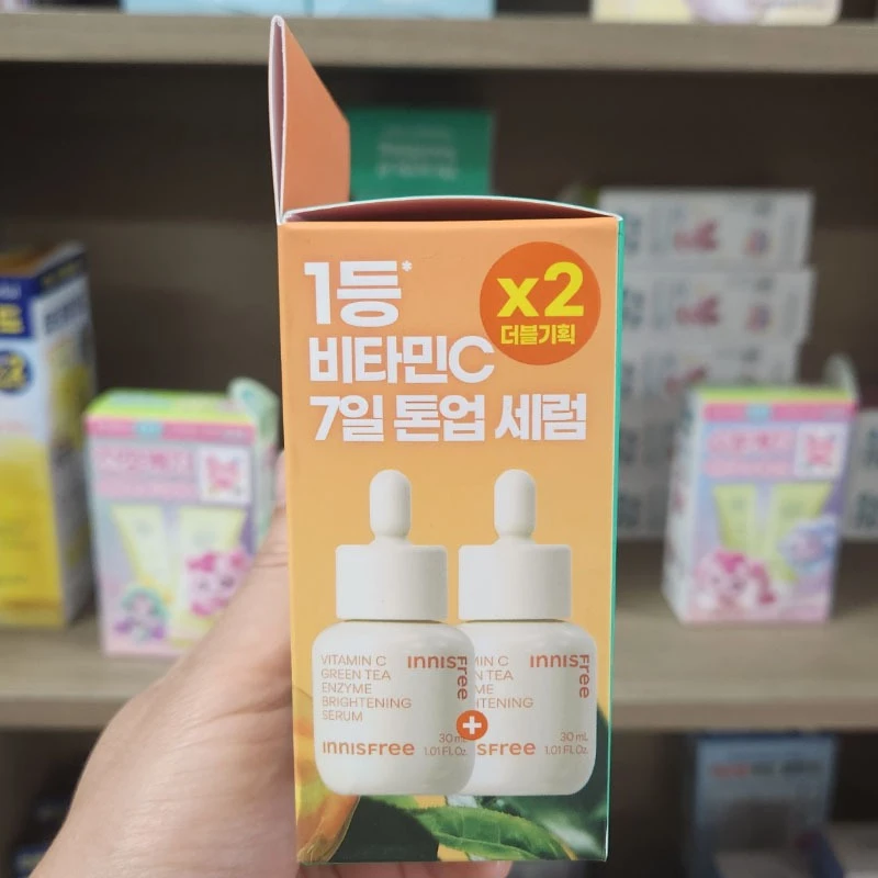Vitamin C Green Tea Enzyme Brightening Serum 30ml + Refill thumbnail 3