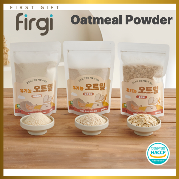 [MADE IN KOREA] Frigi Organic Baby Oatmeal Powder (300g)