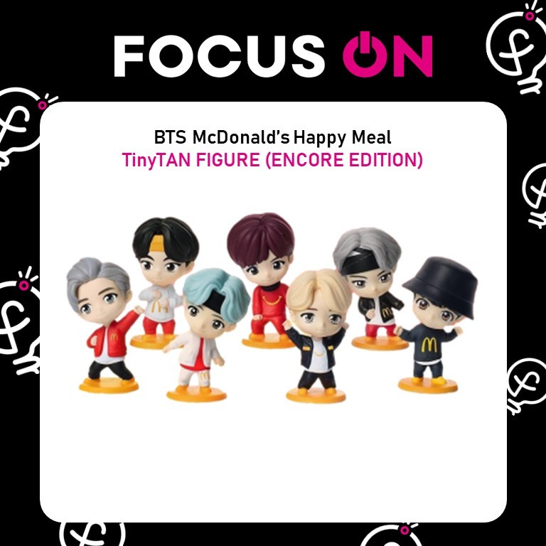 BTS McDonald's Happy Meal TinyTAN FIGURE ENCORE EDITION