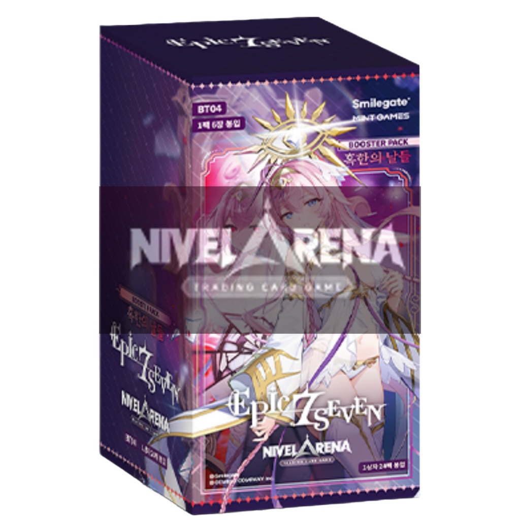 Nikke Goddess Of Victory [Nivel ARENA BT04] Epic 7 "Severe Cold Days" Booster Box
