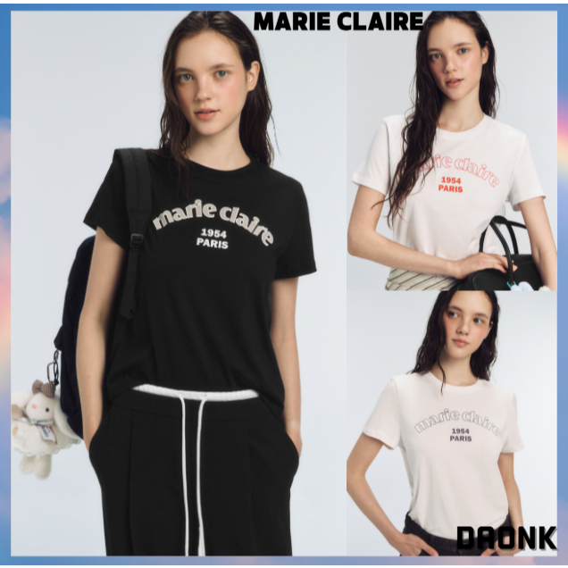 [MARIE CLAIRE] เสื้อยืดแขนสั้น Marie Floppy มีให้เลือก 3 สี
