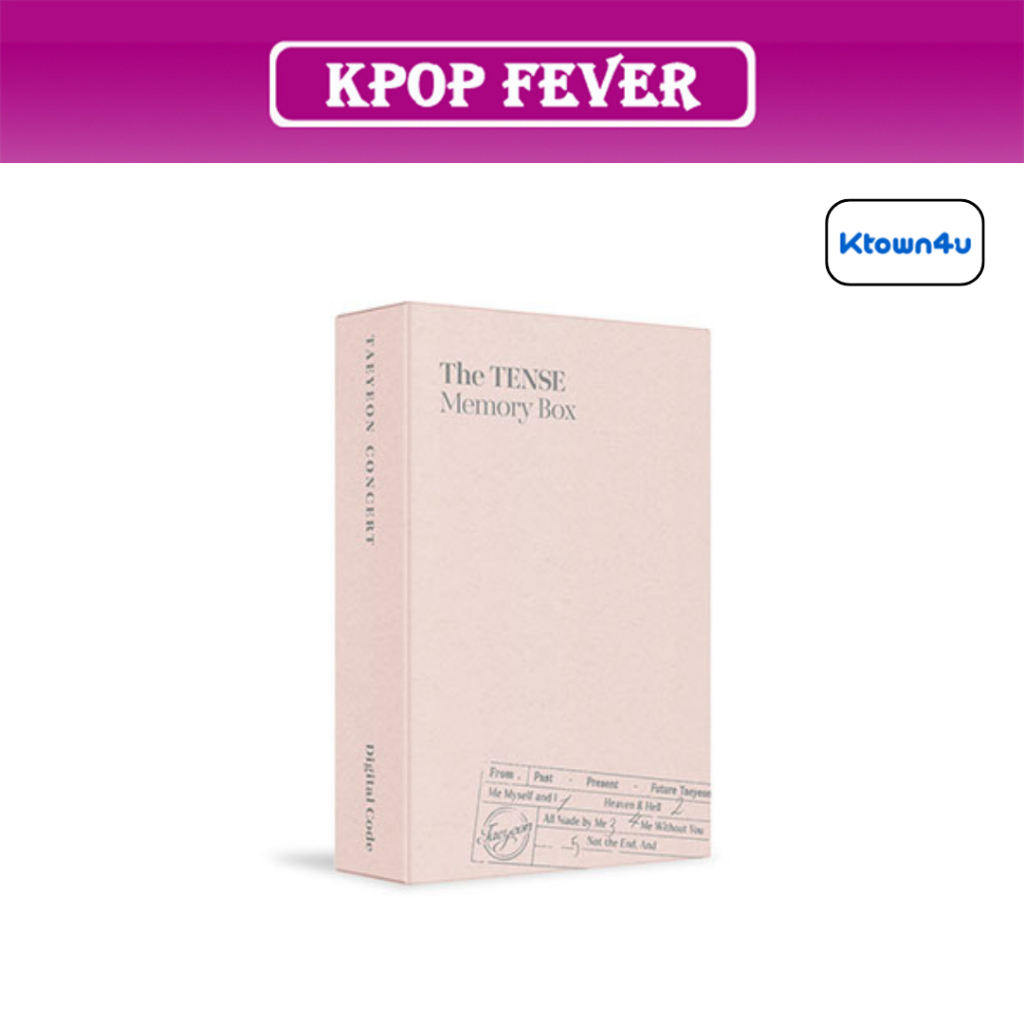 TAEYEON [The TENSE Memory Box] CONCERT Digital Code