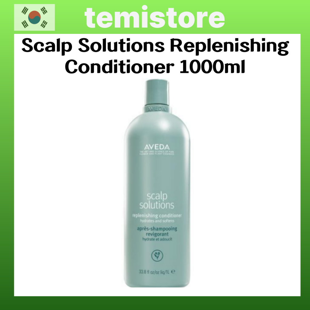 Aveda Scalp Solutions Replenishing Conditioner 1000ml ขนาดสําหรับหนังศีรษะและเส้นผมให้ความชุ่มชื้น