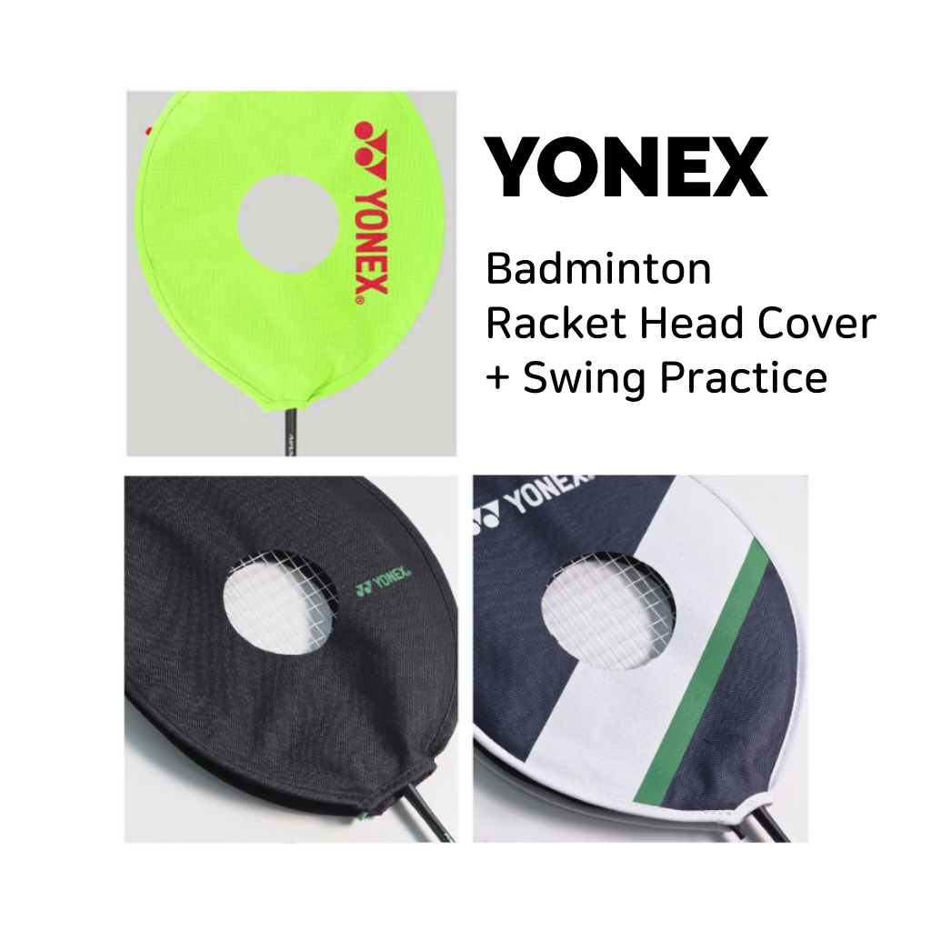 Yonex ถุงคลุมหัวไม้แบดมินตัน – 3 สี – น้ำหนักเบา ใช้ซ้อมสวิงและปกป้องไม้