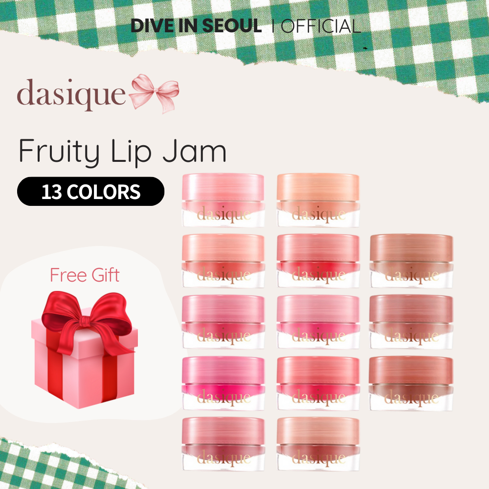 [DASIQUE] Fruity Lip Jam – 13 สี / 4g