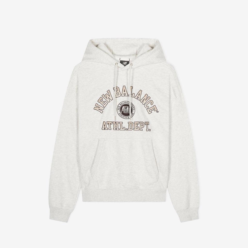 [New Balance ] New Balance UNI College Club Hoodie (Semi Over Fit)