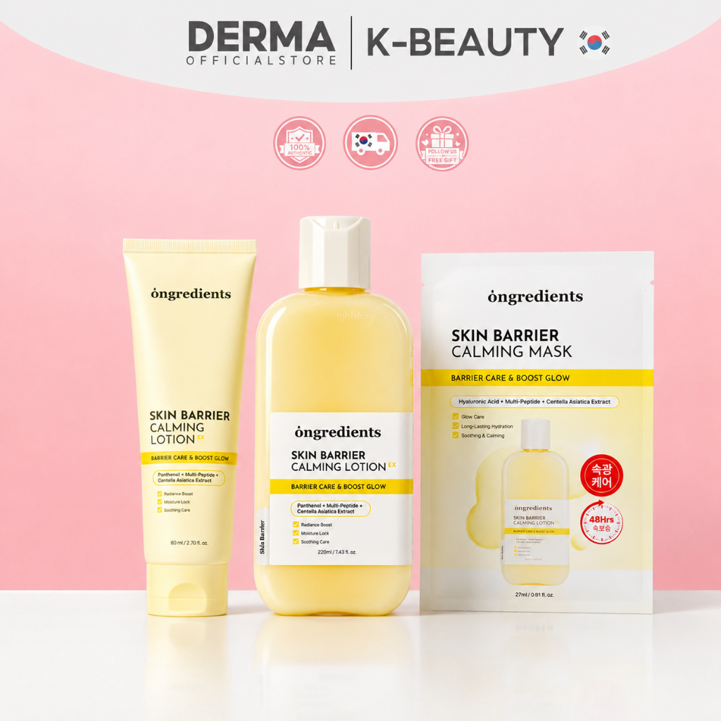 Ongredients Skin Barrier Calming Mask & Lotion Duo