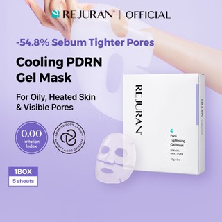 [REJURAN] Pore Tightening Gel Mask 5 Sheets | PDRN Pore Care, Cooling, Oil Control, Texture Refining