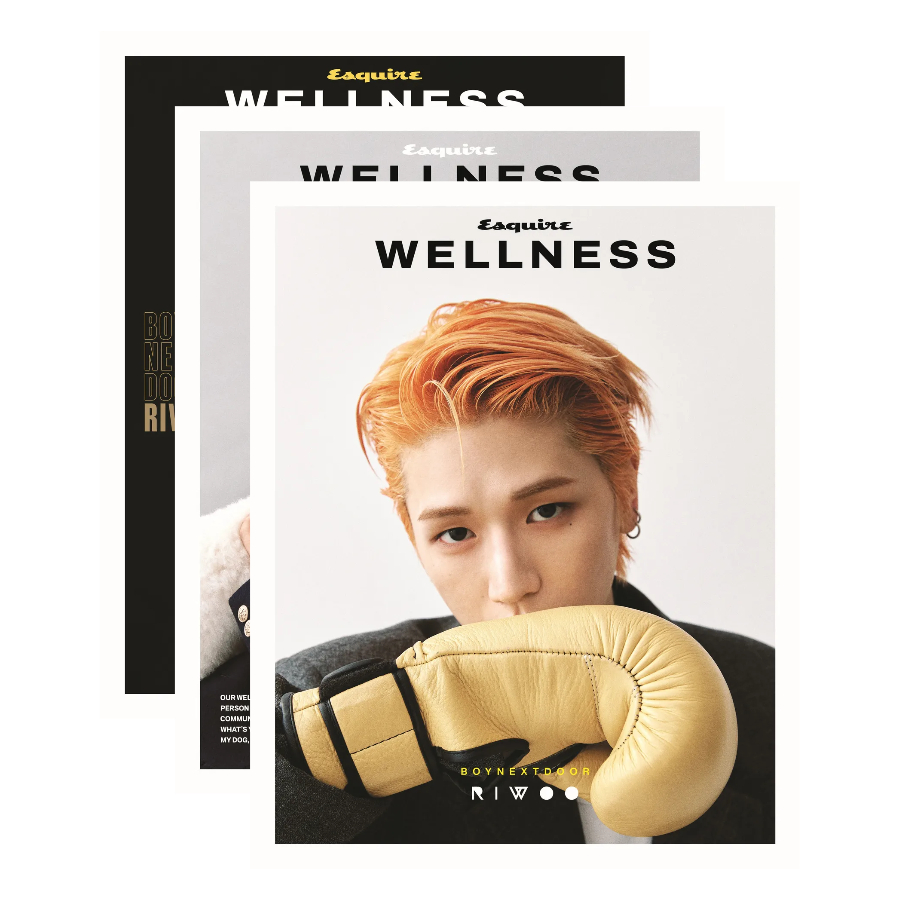 ESQUIRE WELLNESS October 2025 BOYNEXTDOOR RIWOO, นิตยสารเกาหลี