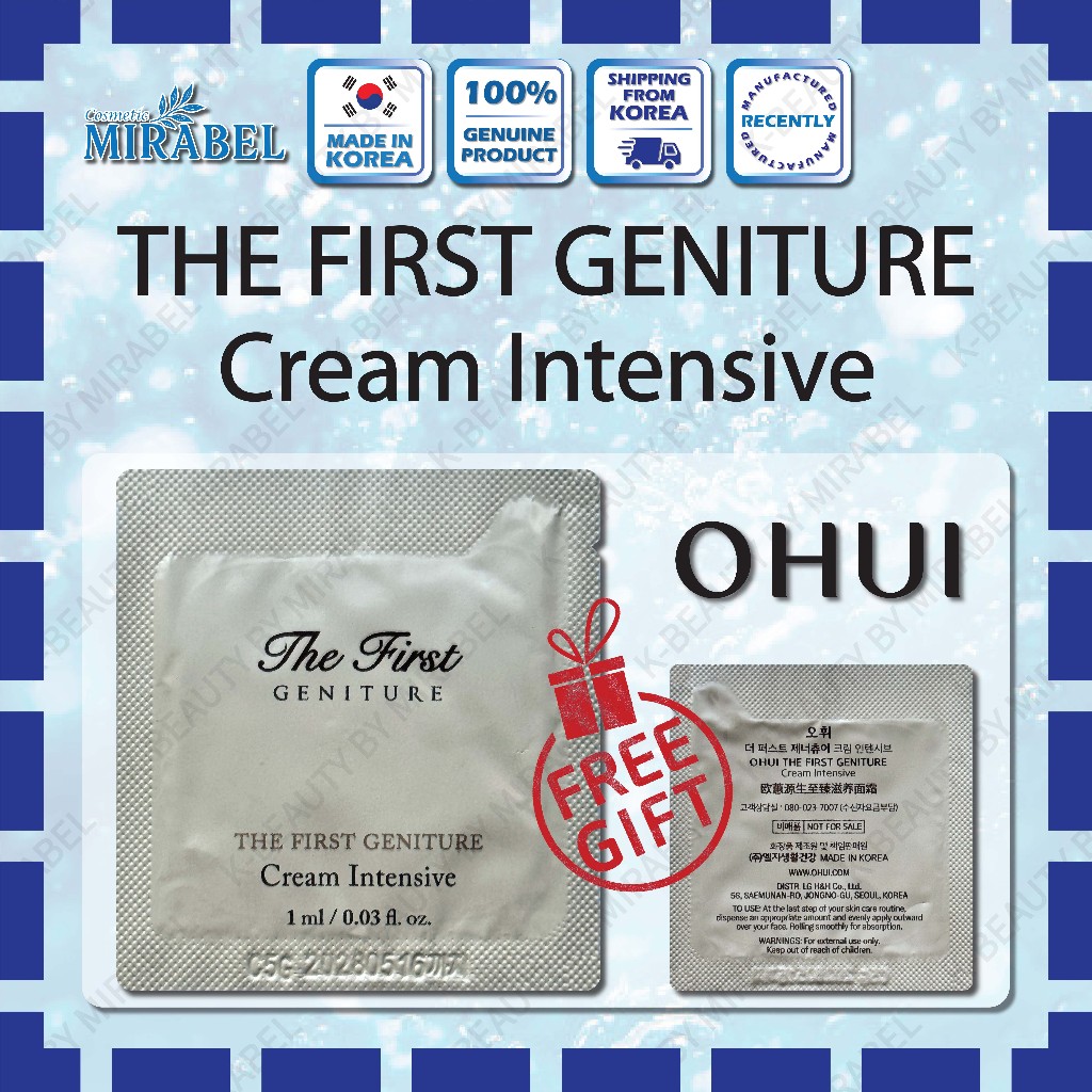 [SAMPLE] OHUI The First Geniture Cream 1ml*20 30 60 (ขนาดเดินทางมา)