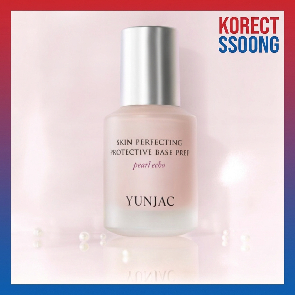 [K-Beauty] YUNJAC Skin Perfecting Protective Base Prep Pearl Echo 25ml Glowing Makeup Primer